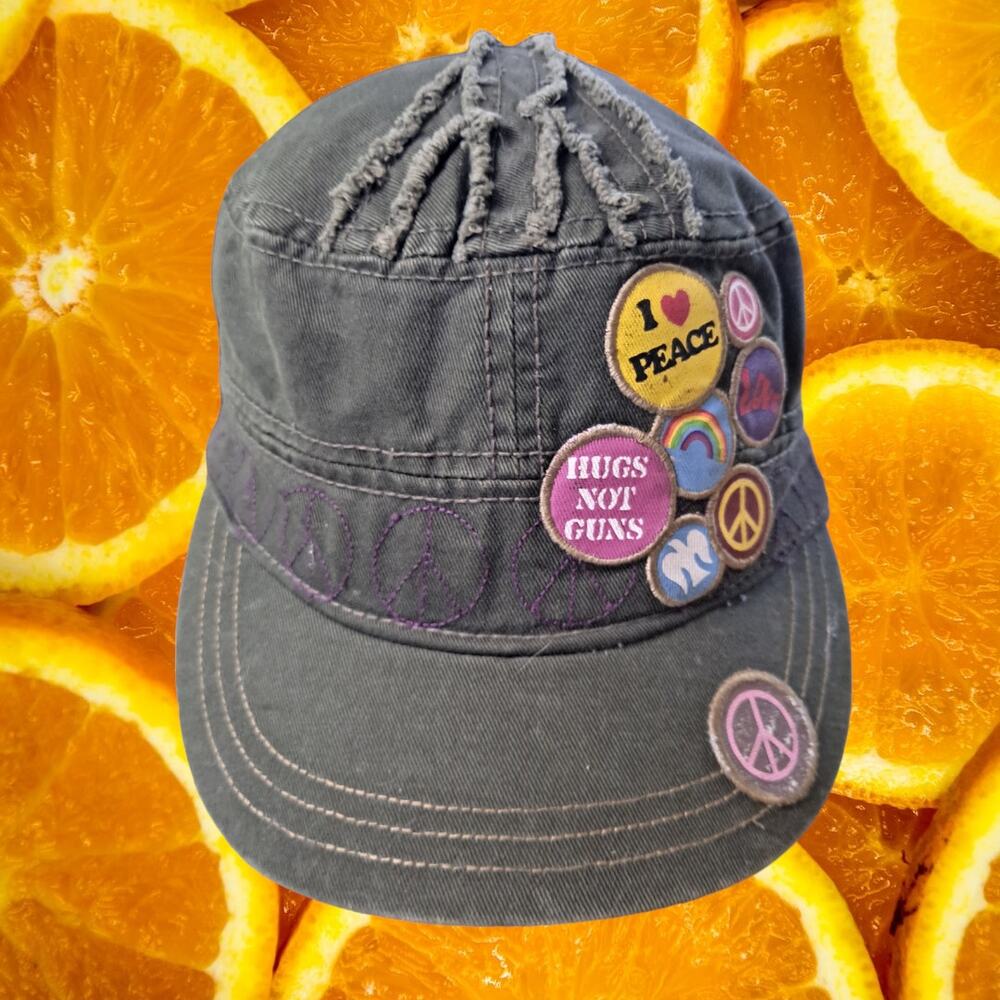 Concept‎ One Peace Patch Hook and Loop Adjustable Hat Cap